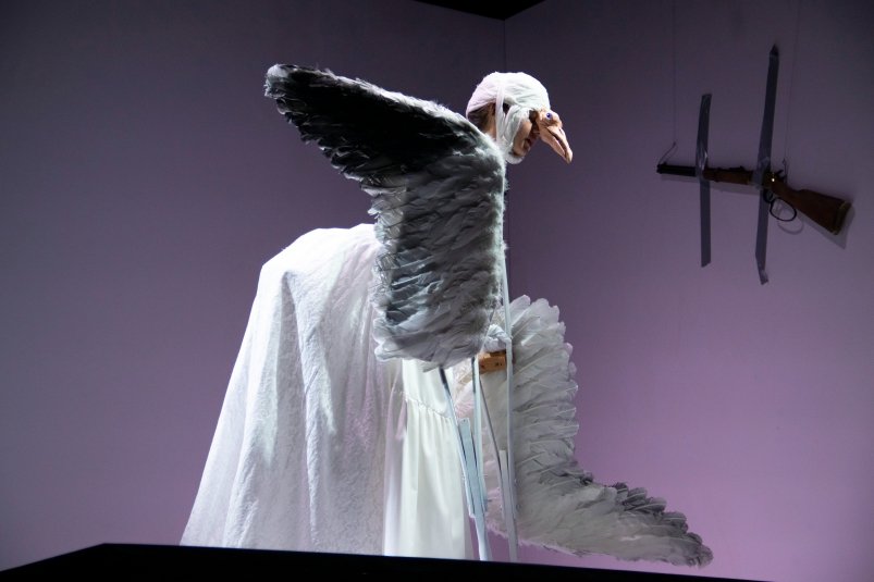 Сцена из спектакля Чайка Ирина Васильева, ИА KamchatkaMedia