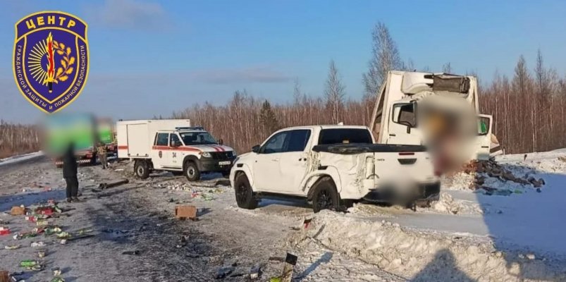 Водитель фургона Hino погиб на месте аварии Амурский центр ГЗ и ПБ