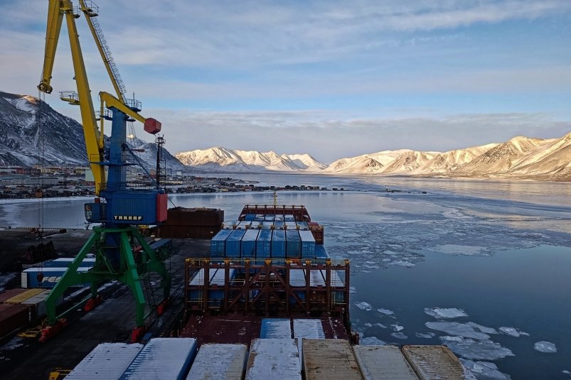 FESCO на 19% увеличила отправку грузов сервисом FADL между Владивостоком и Чукоткой пресс-служба FESCO