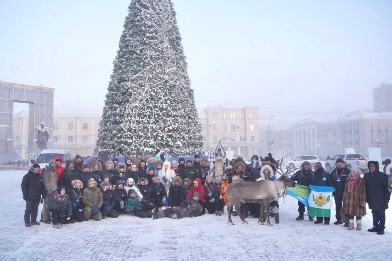 Лёд, сказки и дружба народов: стартовал "Бриллианты Якутии" с ТГ-канала главы Якутска Е.Григорьвеа