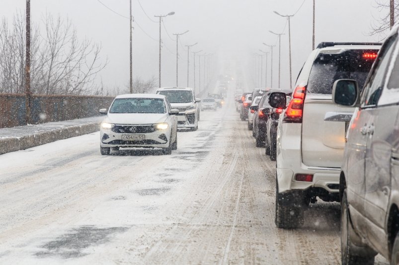 Зимняя дорога Евгений  Кулешов, ИА PrimaMedia.ru