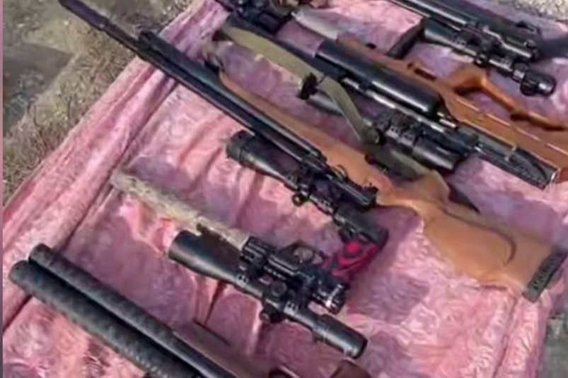 Полиция Геленджика нашла целый арсенал оружия и патронов t.me/mvd_23