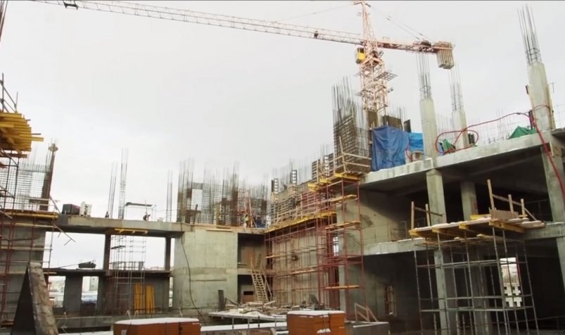 В Улан-Удэ уже возводят четвёртый этаж театра "Байкал" Управление капитального строительства Бурятии