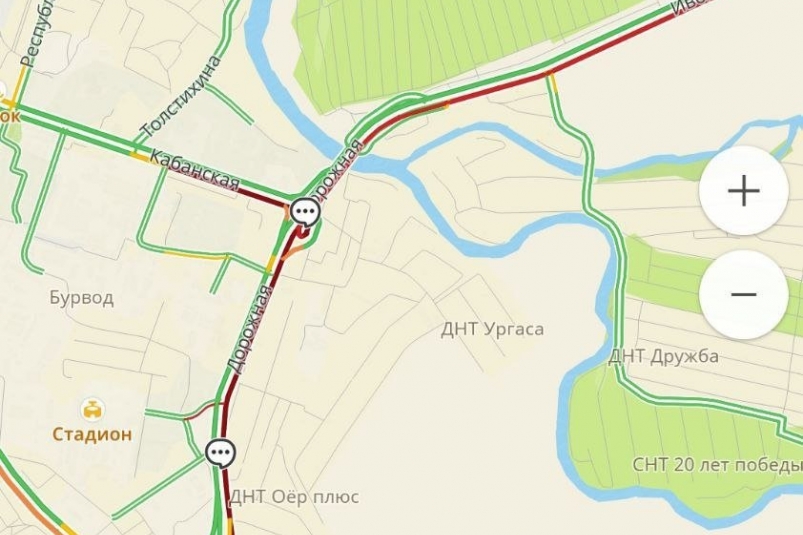 Гололед и рекордные пробки парализовали Улан-Удэ 2 гис