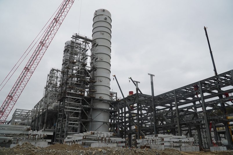 Строительство Находкинского завода минеральных удобрений НЗМУ