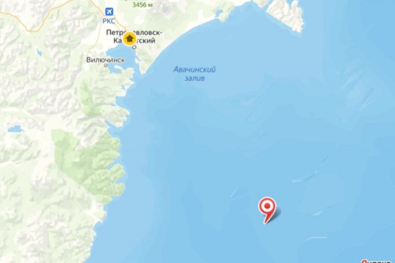 Карта сейсмособытия ФИЦ ЕГС РАН