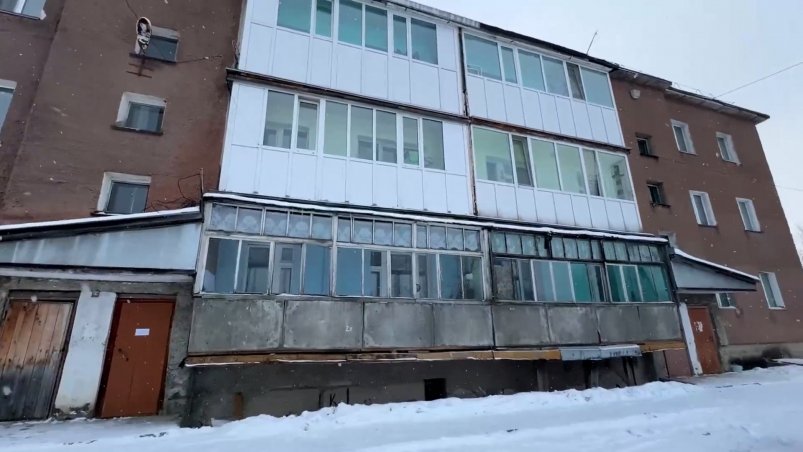 Дом по улице 40 лет ВЛКСМ пресс-служба правительства Сахалинской области