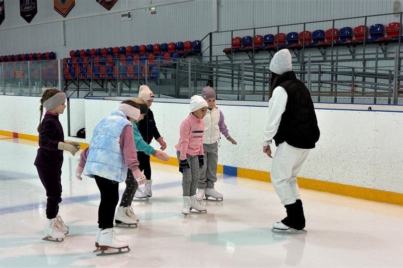 Секция фигурного катания открылась в спортшколе ЕАО правительство ЕАО