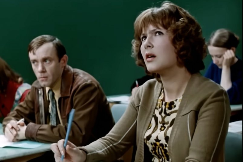 Гений с советской закалкой решит головоломку за минуту, а вы? кадр из сериала "Большая перемена" (0+)