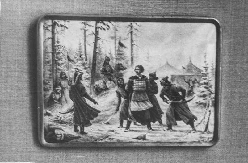 Панно "Князь Василько" Всероссийский музей декоративно-прикладного и народного искусства