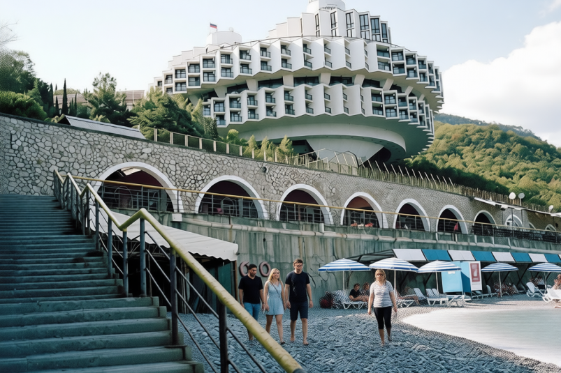 Санатории Черного моря сгенерировано ИИ Qwenlm.ai (18+)