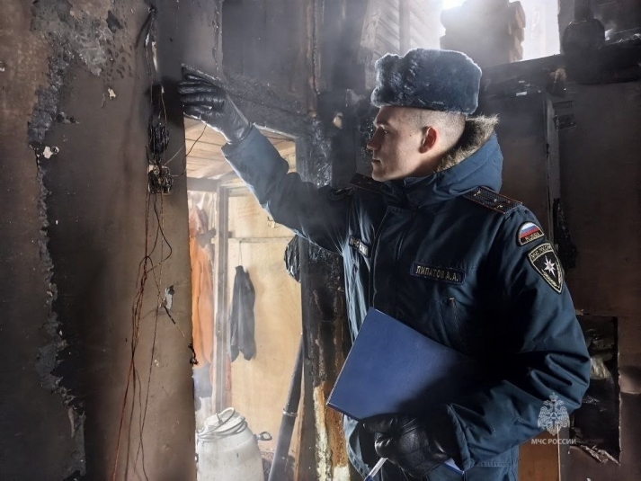 Причиной пожара в Раздольном могла стать неисправная электропроводка Пресс-служба ГУ МЧС России по КК 