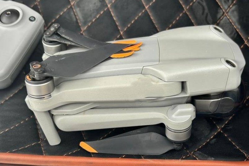 Квадрокоптер нарушителя Соцсети МВД РК