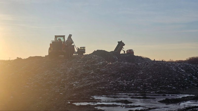 Анивскую свалку рекультивировали на 50% пресс-служба минЖКХ Сахалинской области