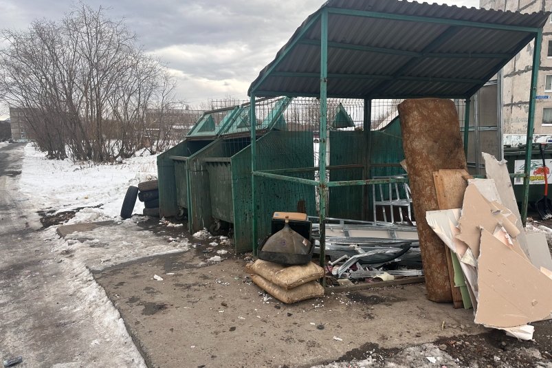 Мусорные площадки в Вилючинске УФССП России по Камчатскому краю и Чукотскому АО