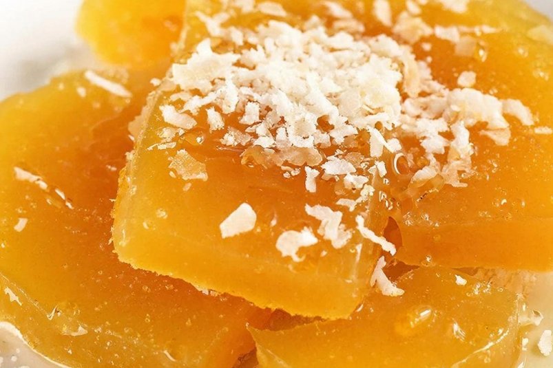 Как приготовить ароматный и вкусный мармелад из тыквы? Вместо желатина - полезный агар-агар. Вкус похож на "Рафаэлло" Kandinsky (18+)