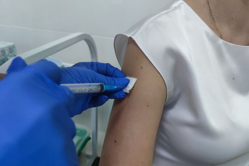 Прививка, прививки, вакцинация, вакцина, грипп, укол, врачи, доктора, больница Елена Гиневская, ИА Stavropol.Media