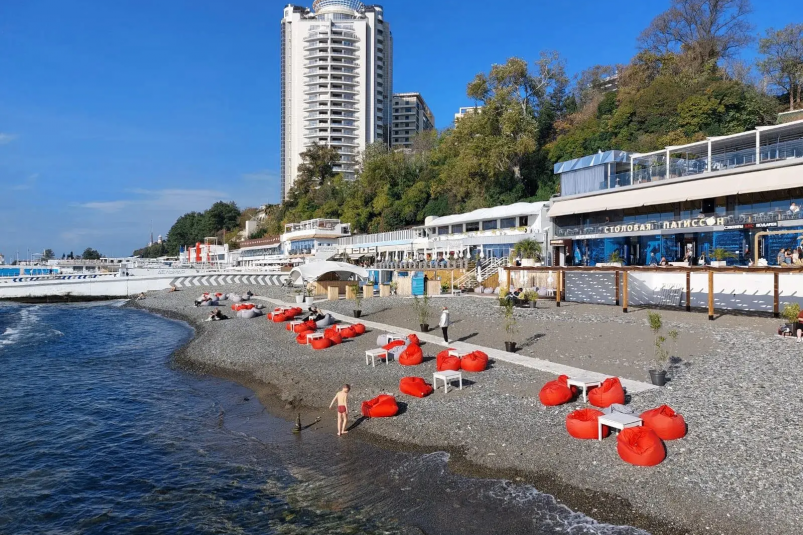 В Сочи и на других курортах Кубани открылись 70 зимних пляжей Пресс-служба администрации Краснодарского края