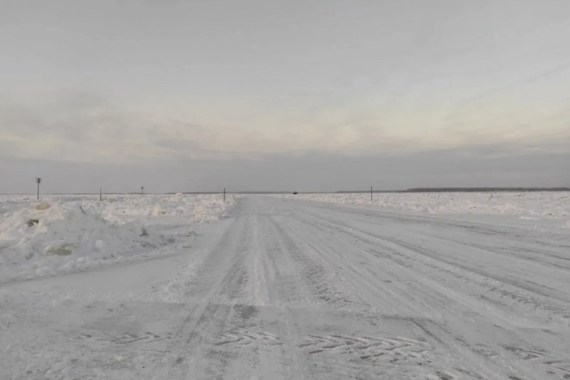 Открыта ледовая переправа "Хатассы – Павловск" пресс-служба главы и правительства РС (Я)