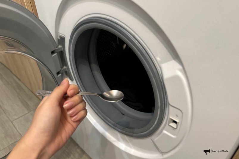 30 гр. сразу в барабан - и стиралка внутри как новая: вся грязь уйдет минимум на год ИА Stavropol.Media