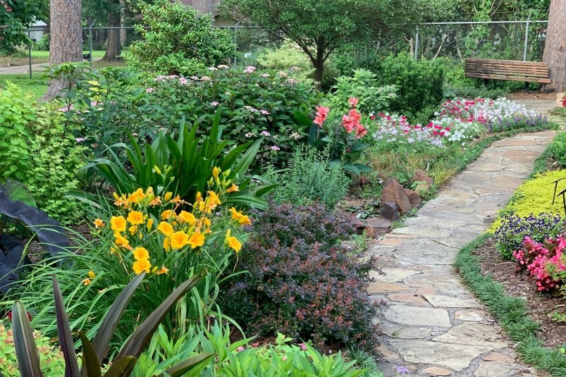 Цветник unsplash.com