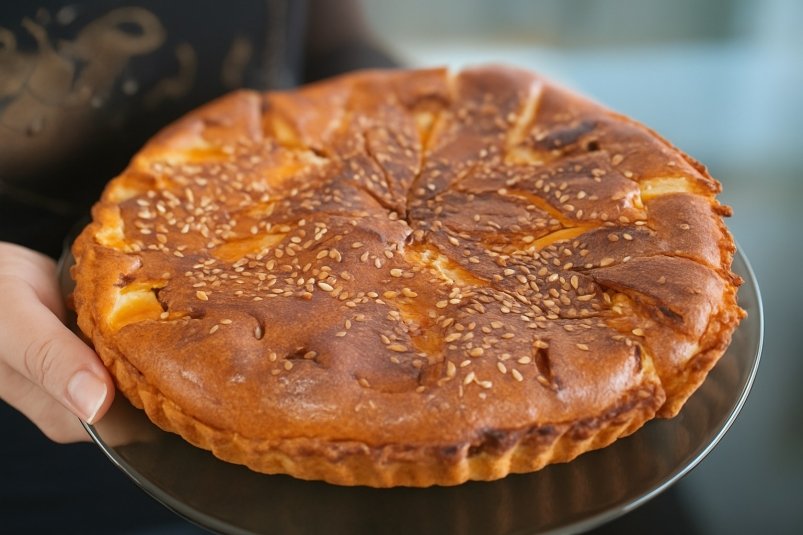 Персиковый пирог Ольга Долгополова, ИА UssurMedia