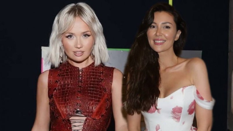 Клава Кока и Анна Заворотнюк коллаж сгенерирован PrimaDonna.media на основе соцсетей Клавы Коки и Анна Заворотнюк