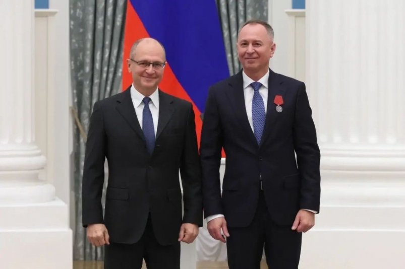 Сергей Кириенко и Андрей Ковальчук пресс-служба администрации Южно-Сахалинска