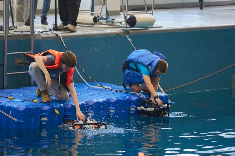 Всероссийские соревнования по морской робототехнике "Аквароботех-2025" Дмитрий Осипчук, ИА PrimaMedia