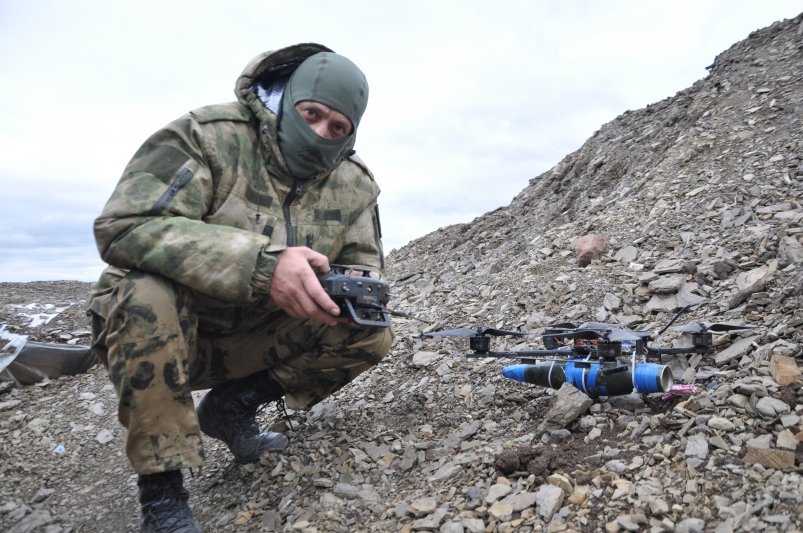 Везучий оператор "мавика" "Военный вестник Юга России"