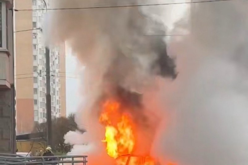 Место ЧП скрин из видео