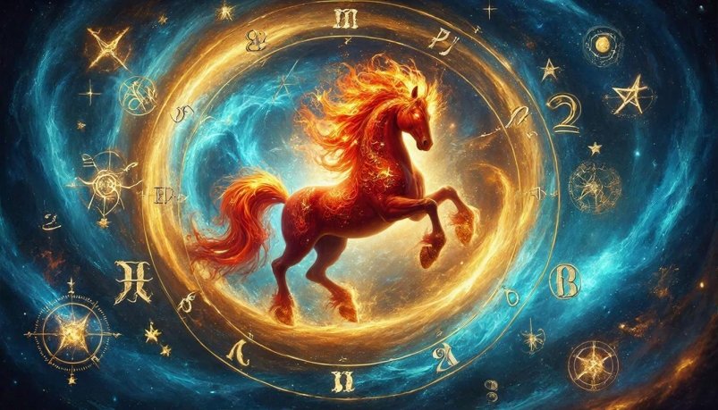 Запустит водоворот фортуны - сюрпризы от Лошади для Стрельцов, Рыб и Козерогов в 2026-м ИИ Kandinsky (18+)