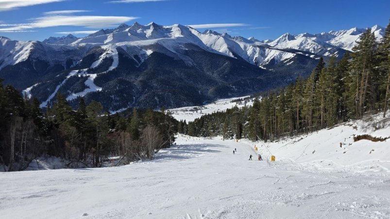 105 километров трасс и 32 подъемника ждут лыжников на "Роза Хутор" ИА KrasnodarMedia