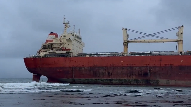 Сухогруз AN YANG 2 пресс-служба правительства Сахалинской области