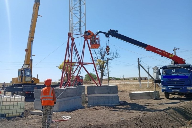 Возведение АМС Соцсети председателя совмина РК Юрия Гоцанюка