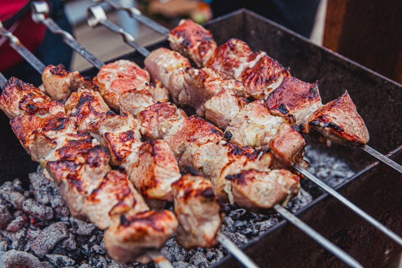 шашлык, мясо, отдых, мангал, отдых, май Мария Смитюк, ИА PrimaMedia