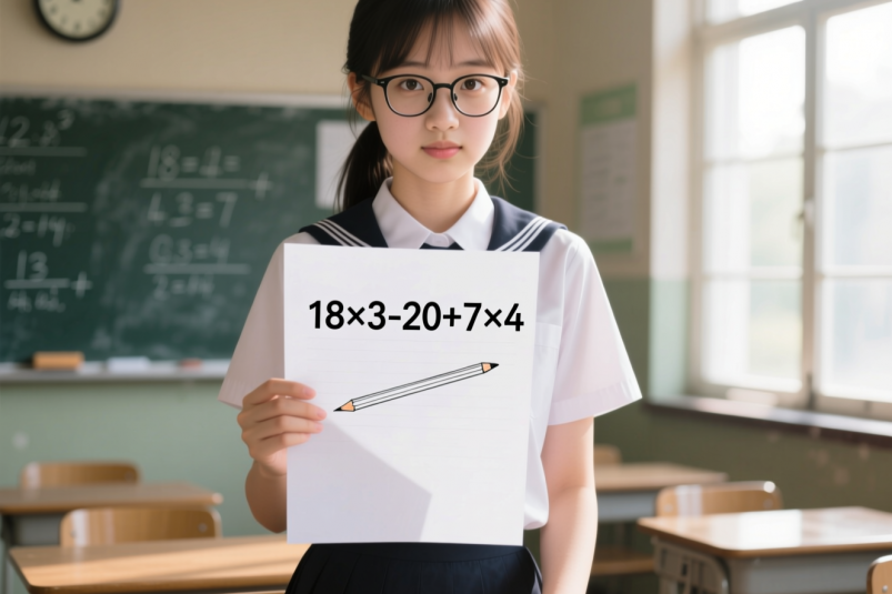 Этот школьный пример "сломал" 80% взрослых: вы справитесь за 10 секунд? Qwen