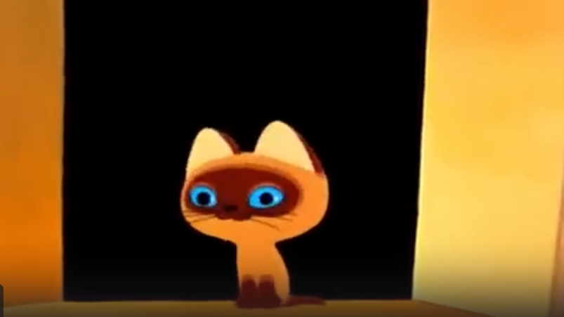 Котики и мультики: угадаете мультфильм по пушистому герою? Мурчащий ТЕСТ Кадр из мультфильма "Котенок по имени Гав" (0+)