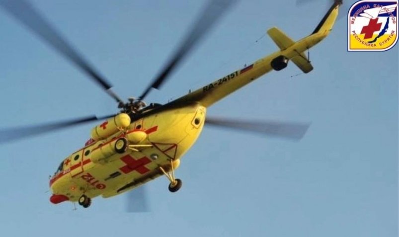 В Бурятии инспектора заповедника эвакуировали на вертолете Центр медицины катастроф Бурятии