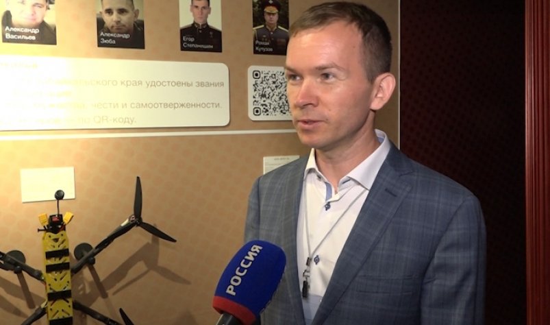 Евгений Гуцул Кадр из видео ГТРК "Чита"