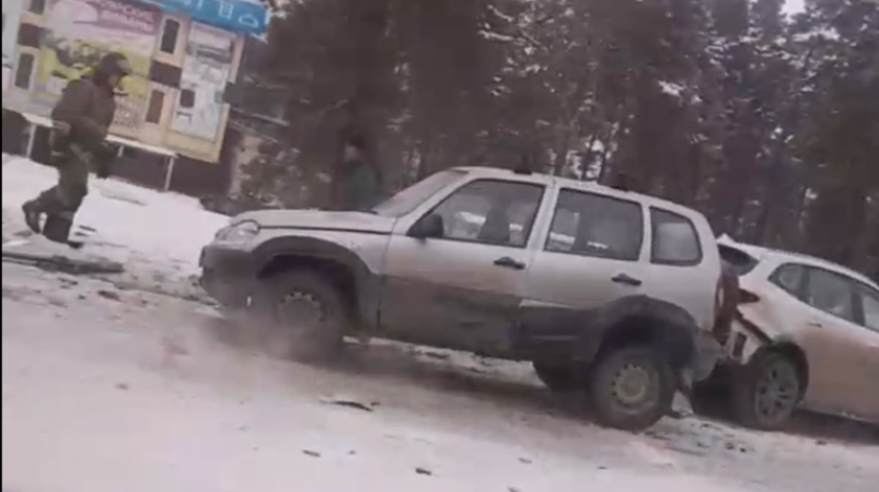 Два автомобиля столкнулись на Ленинградском проспекте в Ангарске Тг-канал (18+) "ДТП Ангарск"