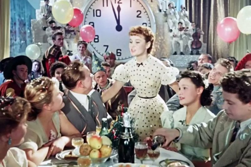 Тематическое фото Кадр из фильма "Карнавальная ночь" (0+)