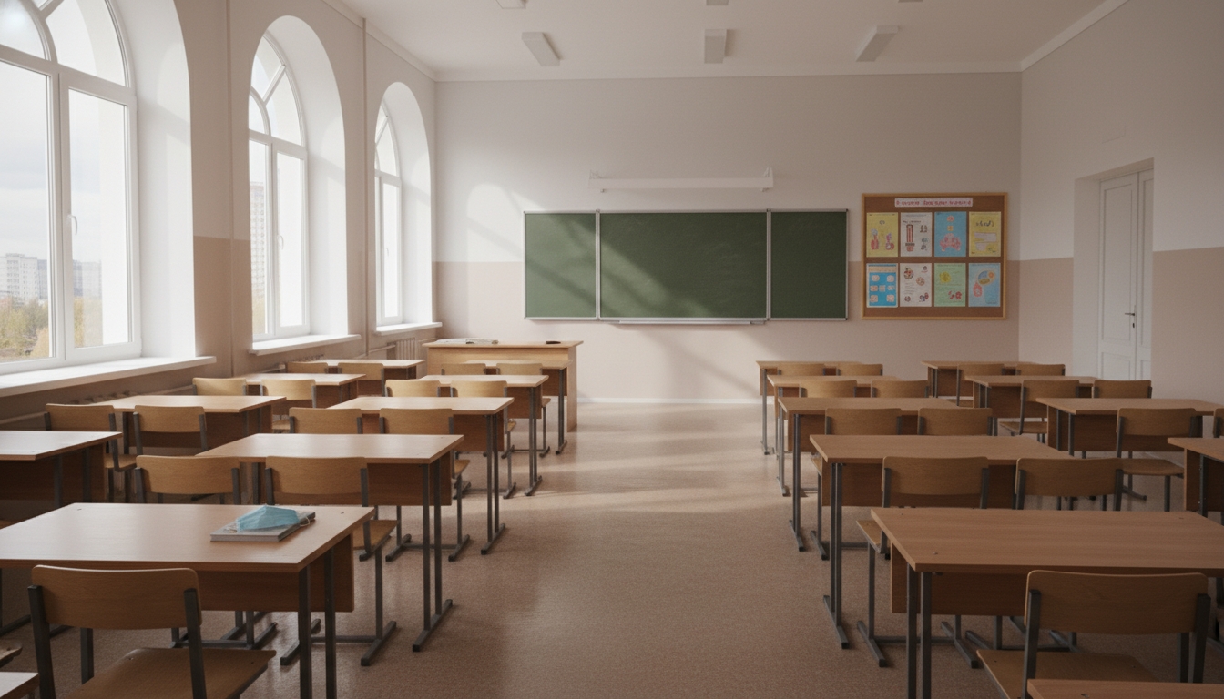 Учёбу отменили в десятках классов Петербурга из-за ОРВИ Сгенерировано