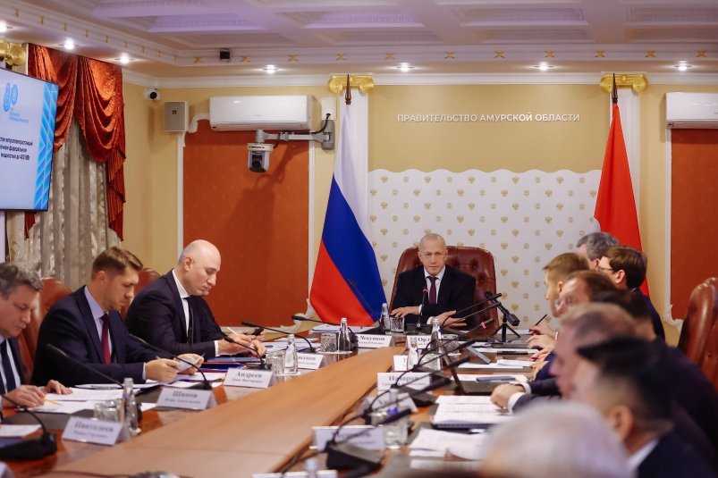 Юрий Трутнев провел совещание по инвестициям в Амурскую область Пресс-служба полпредства