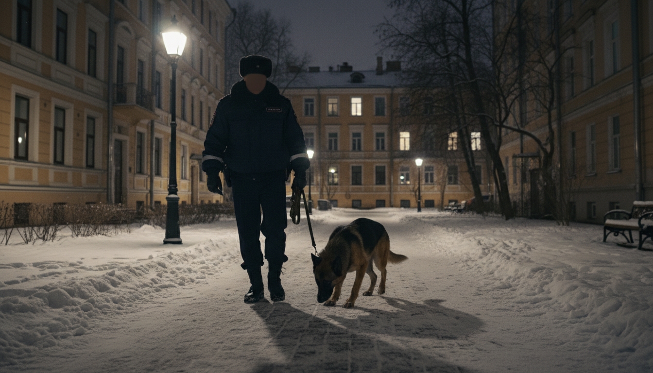 Служебная собака нашла пропавшего мальчика в Петербурге Сгенерировано