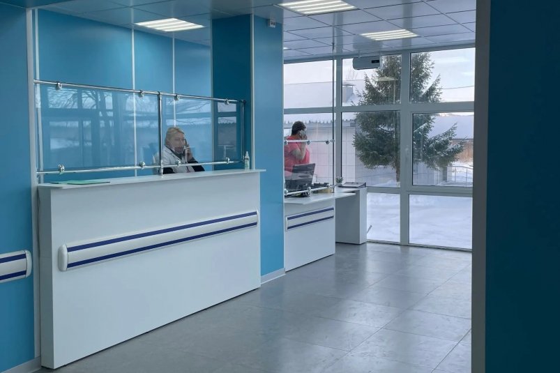 Поликлиника Анивской ЦРБ пресс-служба правительства Сахалинской области