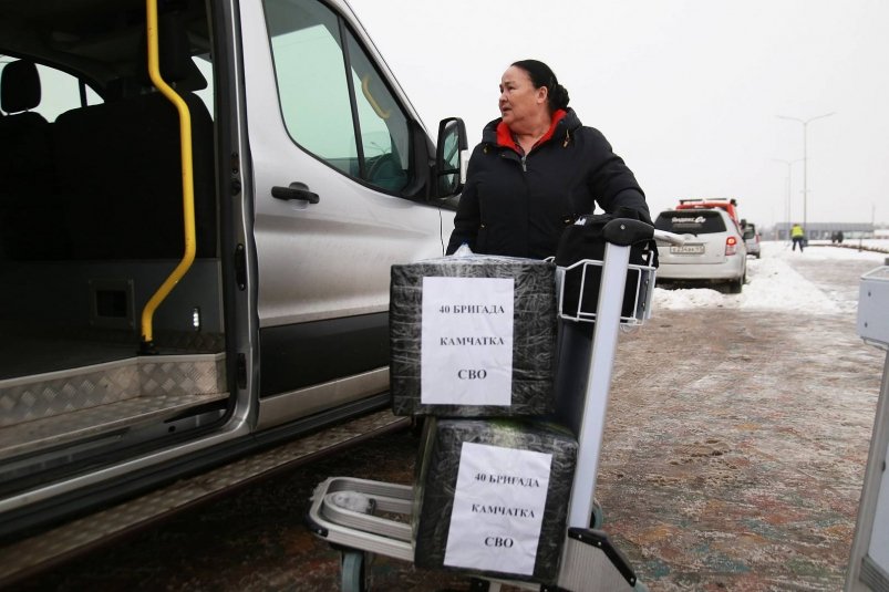 Татьяна Романова отправилась в очередную поездку с грузом для камчатских бойцов Пресс-служба ЗСКК