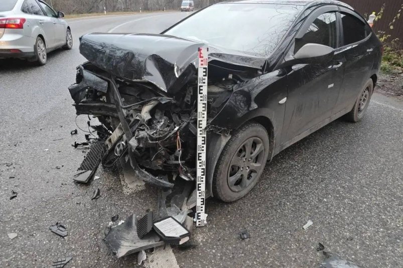 Лобовое столкновение иномарок с пострадавшими Госавтоинспекция Ставрополья