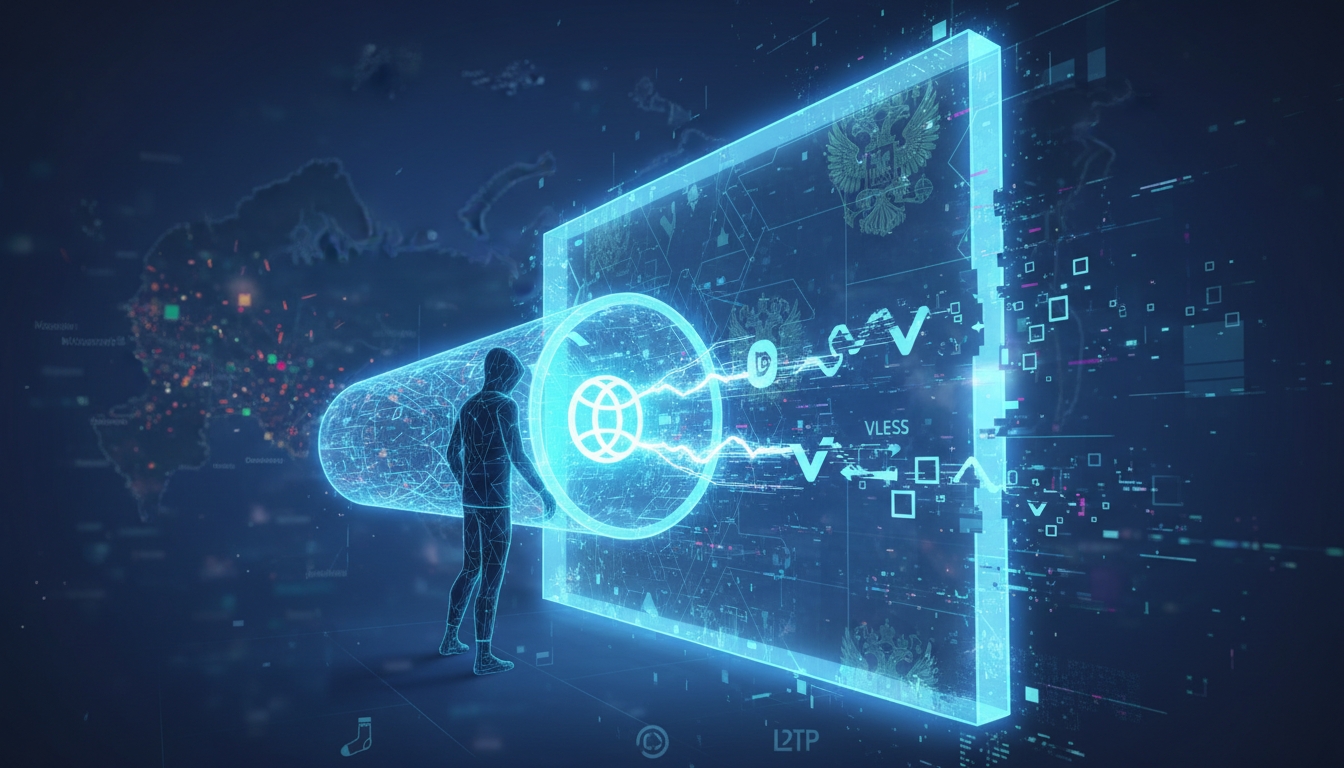 Роскомнадзор начал массовую блокировку трёх VPN-протоколов Сгенерировано