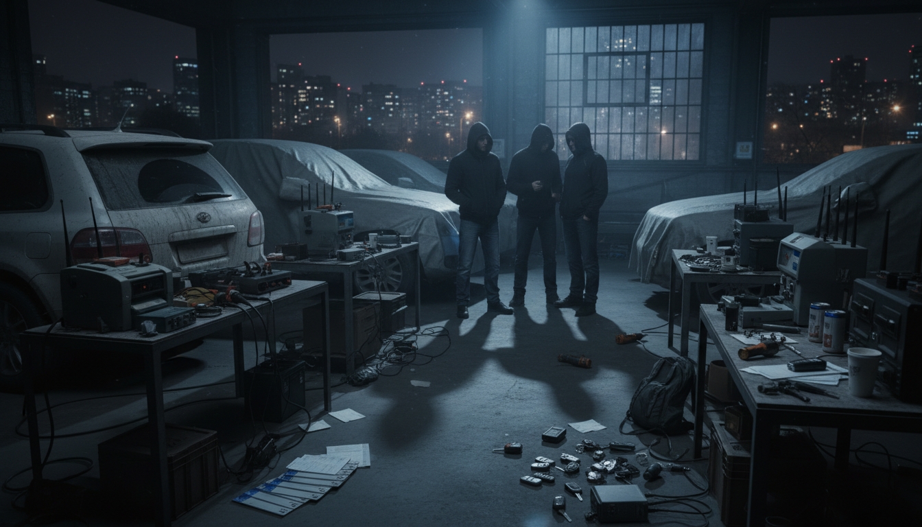 В Петербурге поймали банду продвинутых автоугонщиков Сгенерировано